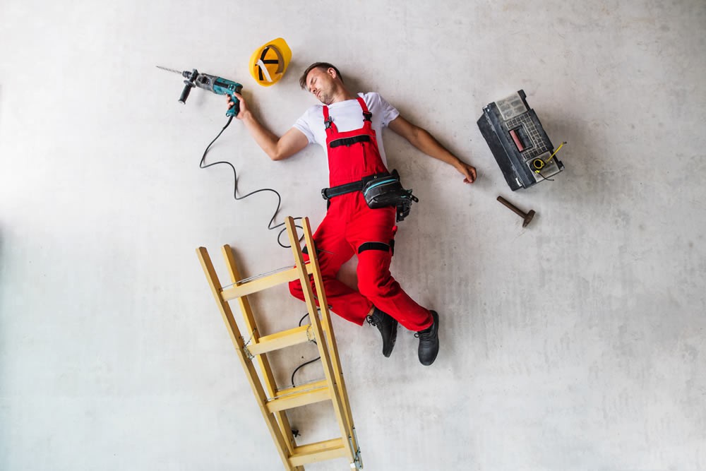 $750,000.00 – For a construction worker that was injured on a job-made ladder, when he fell a short distance and injured his back